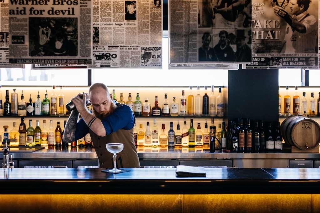 Macq 01 Hotel Hobart Restaurant photo A bartender at work